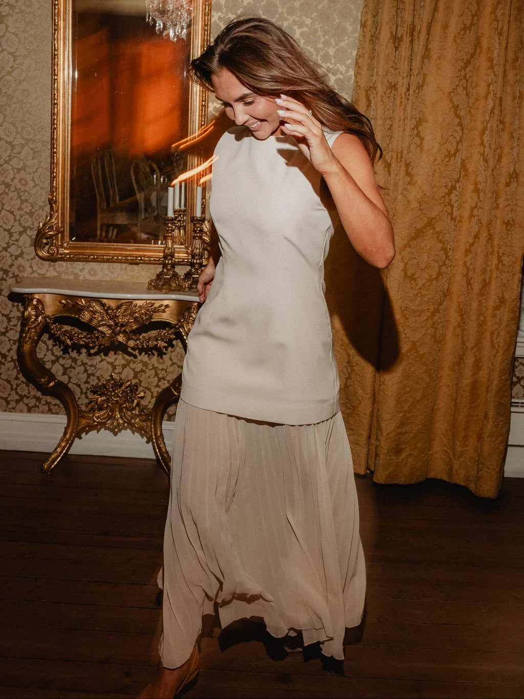 VMFIVA Long Dress - Birch